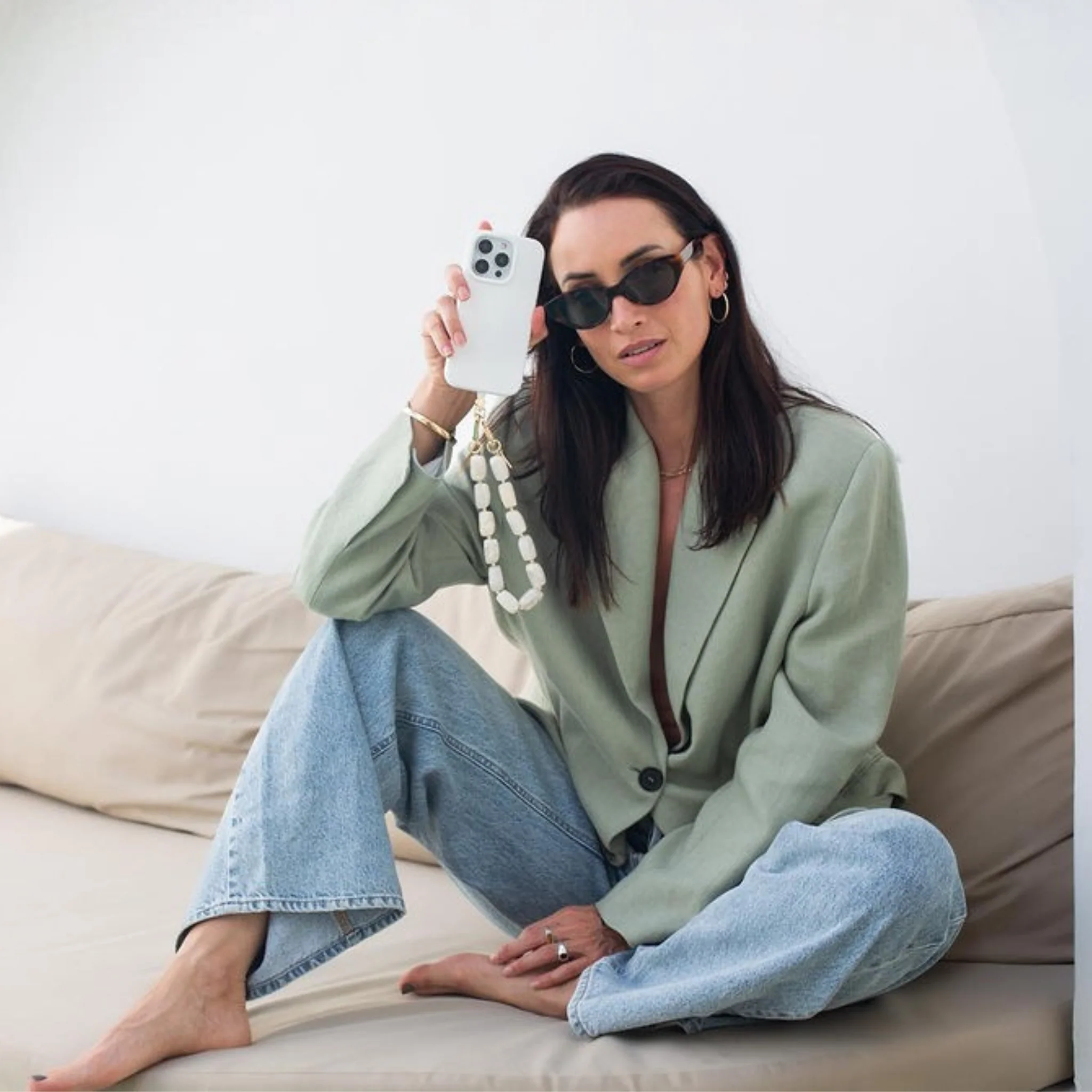Abbey Beads Wristlet | Off-White - Image 14