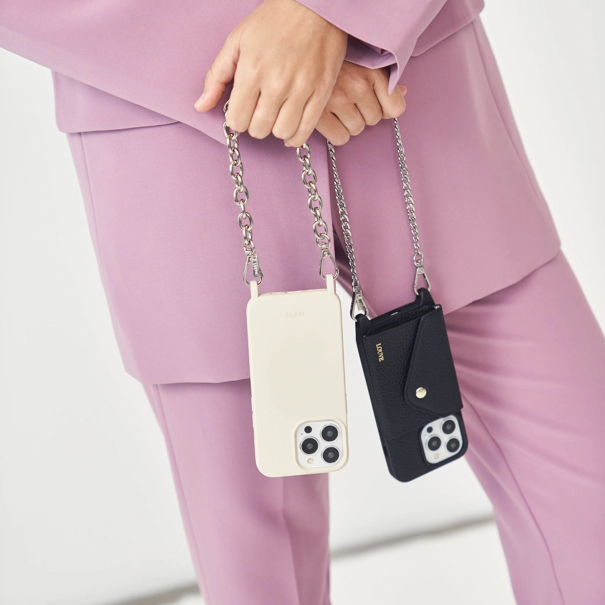 Ava Silver-Plated Phone Wristlet - Image 8