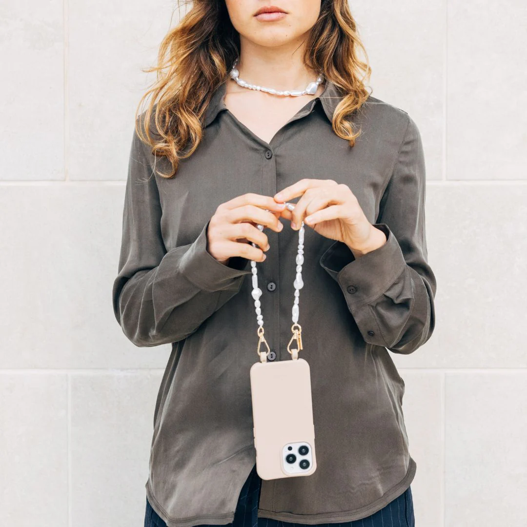 Moon Pearl Phone Wristlet - Image 3