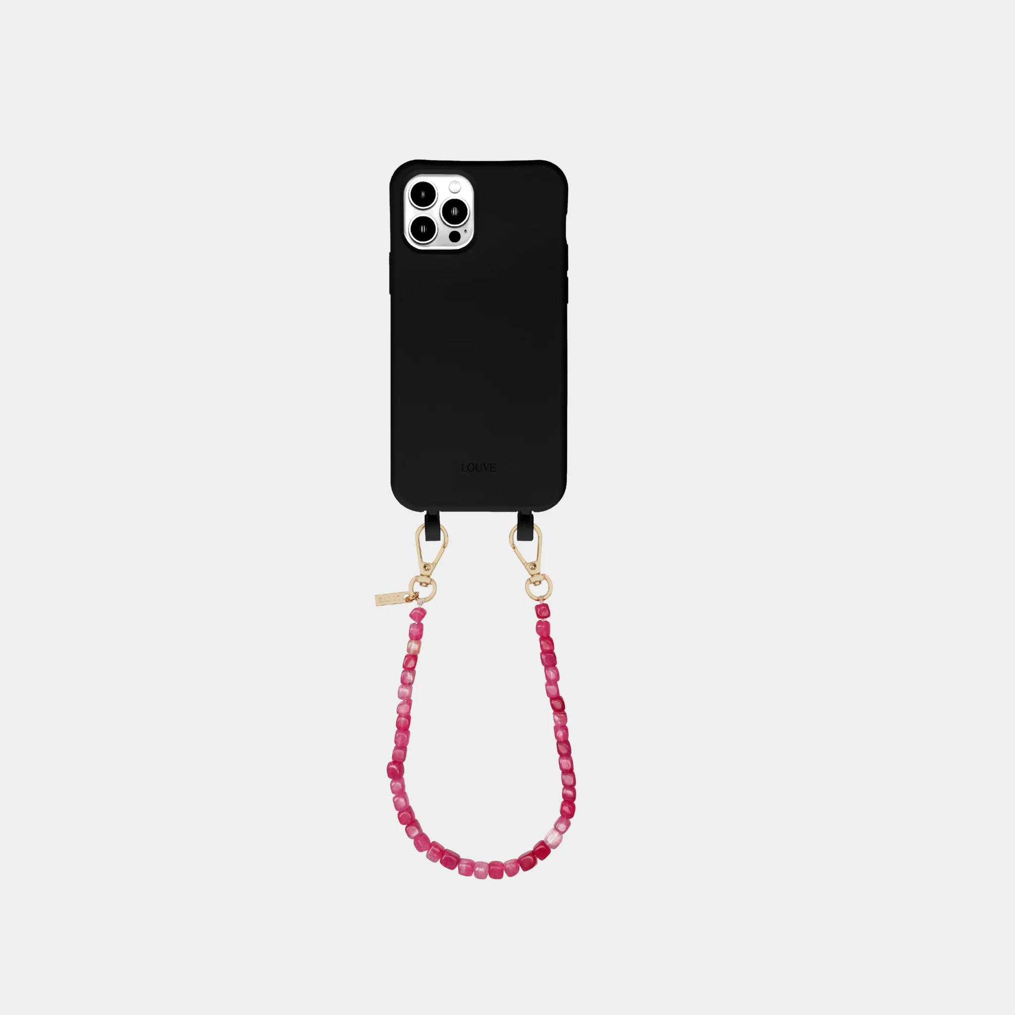 Black Phone Case + Paradise Wristlet