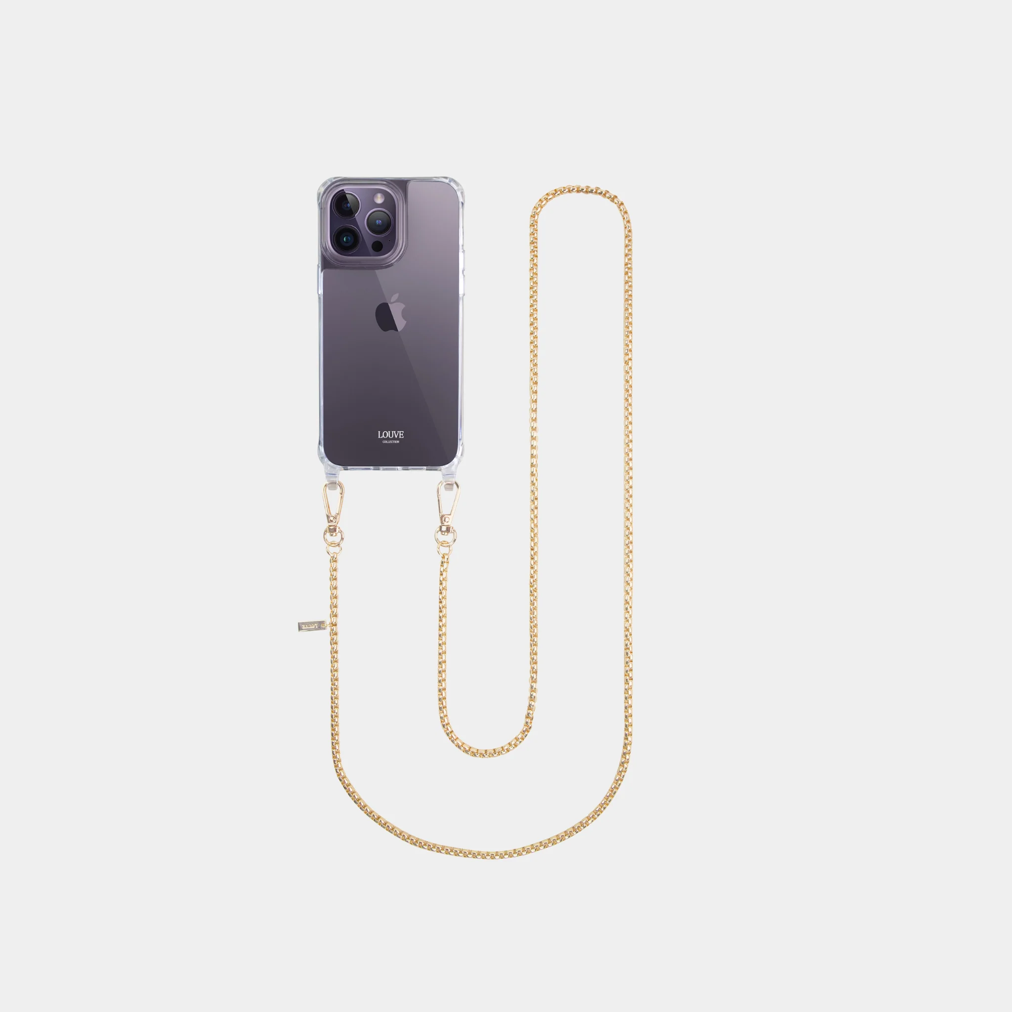 Clear Phone Case + Gaia Gold-Plated Chain - Image 12