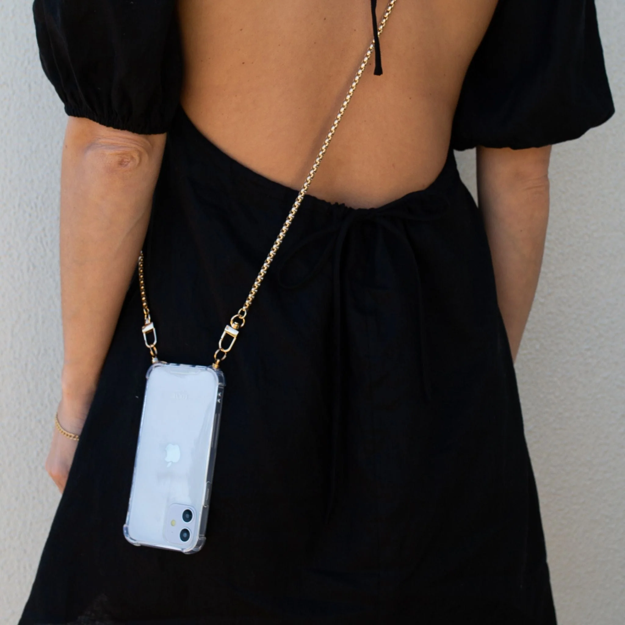 Clear Phone Case + Gaia Gold-Plated Chain - Image 14