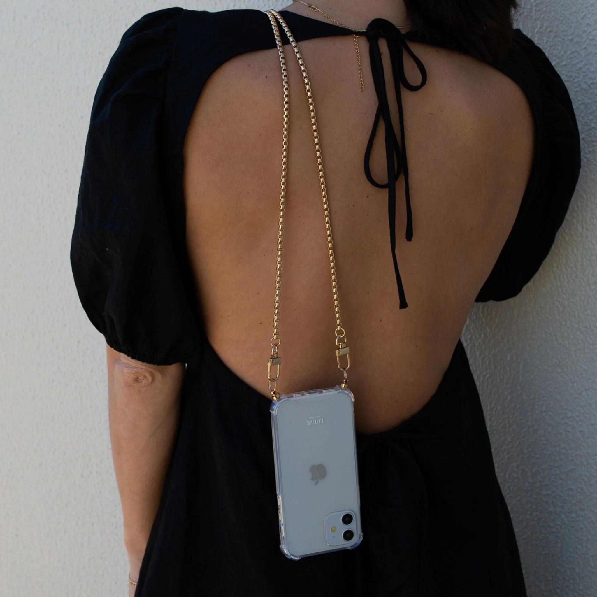 Clear Phone Case + Gaia Gold-Plated Chain - Image 15