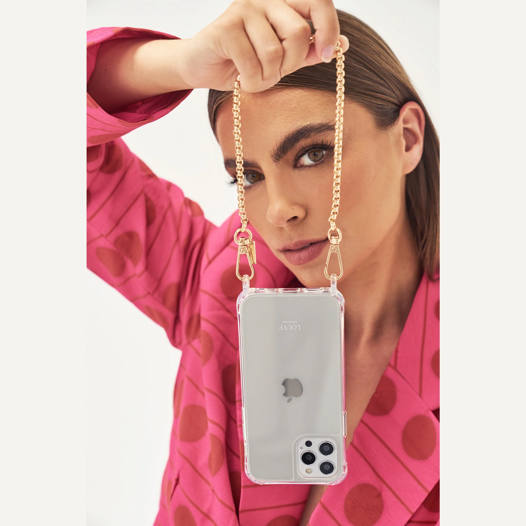 Clear Phone Case + Gaia Gold-Plated Wristlet - Image 13