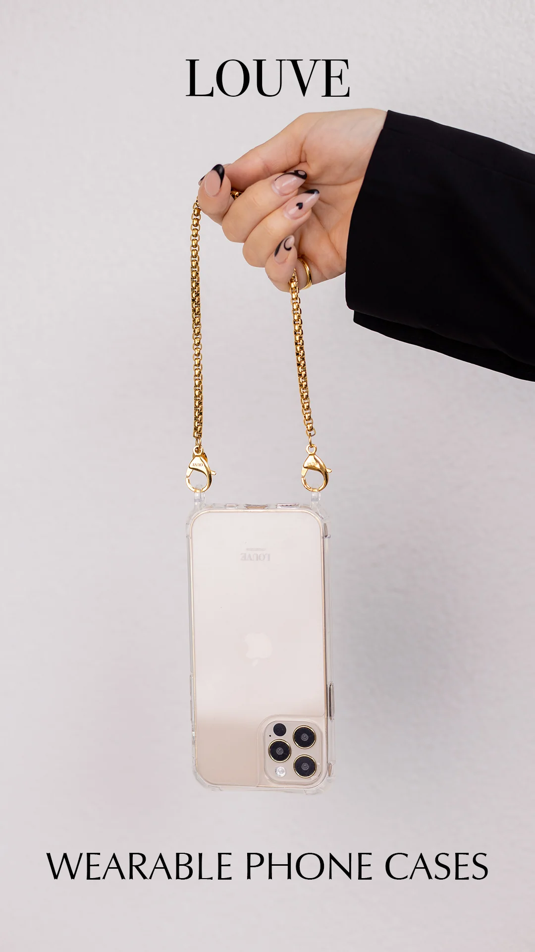 Clear Phone Case + Gaia Gold-Plated Wristlet - Image 20