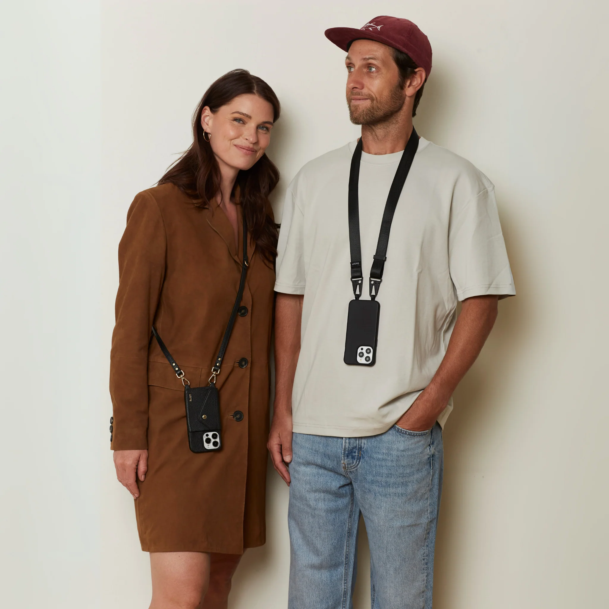 Clear Phone Case + Black Crossbody Lanyard | Men - Image 6
