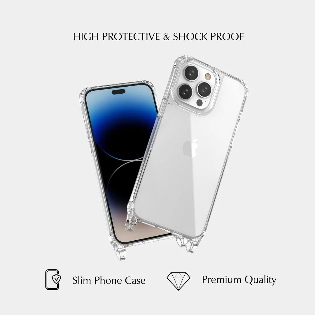 Clear Phone Case + Bone Vera Lanyard - Image 5