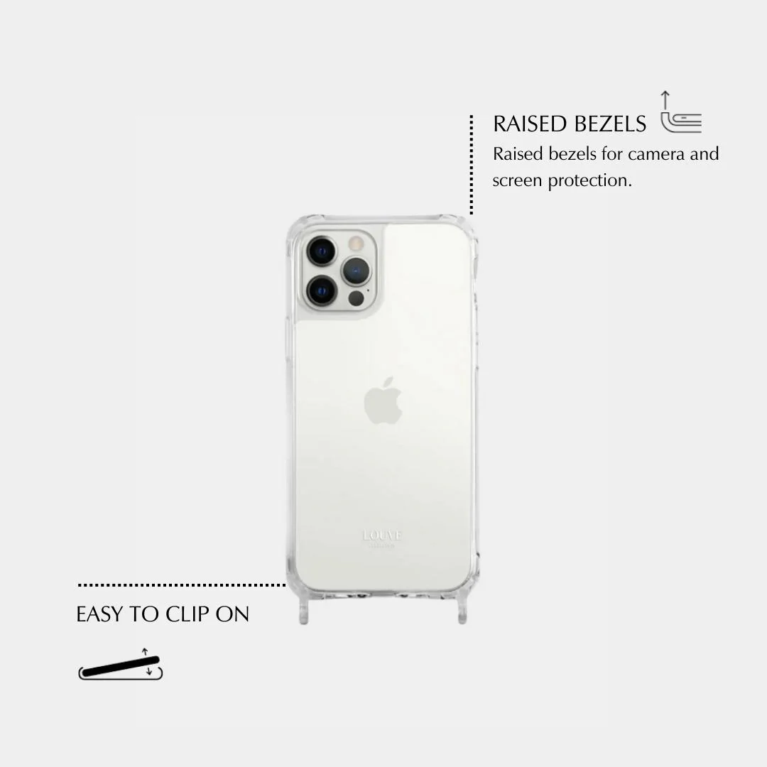 Classic Clear Crossbody Phone Case - Image 15