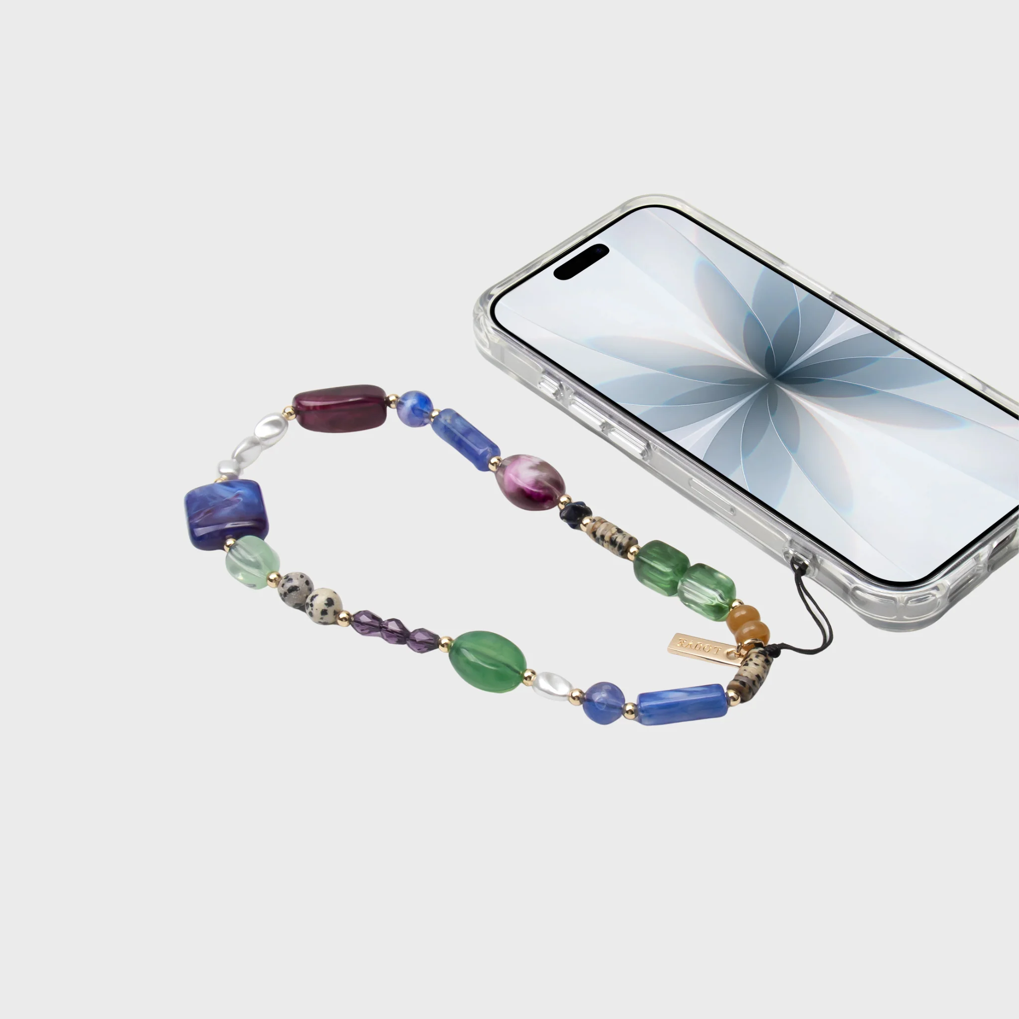 Clear Phone Case + Isla Sol Phone Wristlet - Image 4