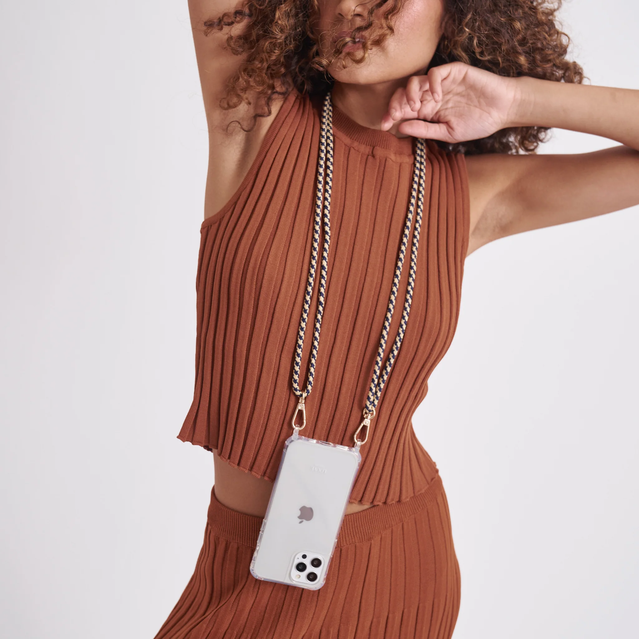 Clear Phone Case + Santorini Strap - Image 11