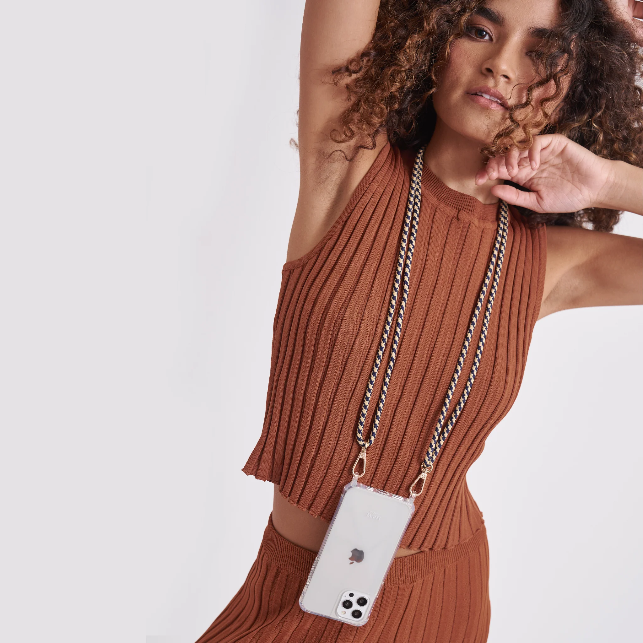 Clear Phone Case + Santorini Strap - Image 5