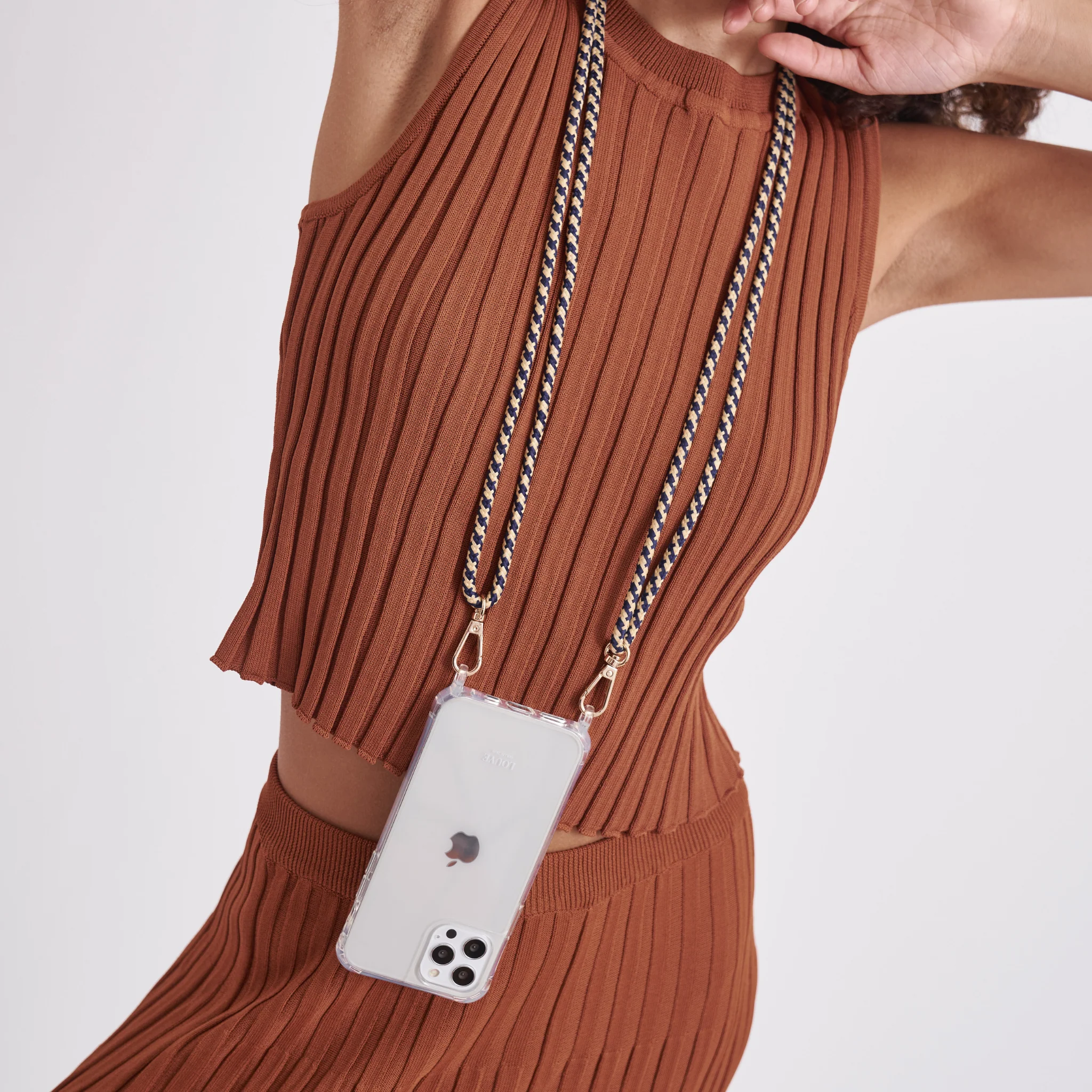 Clear Phone Case + Santorini Strap - Image 8