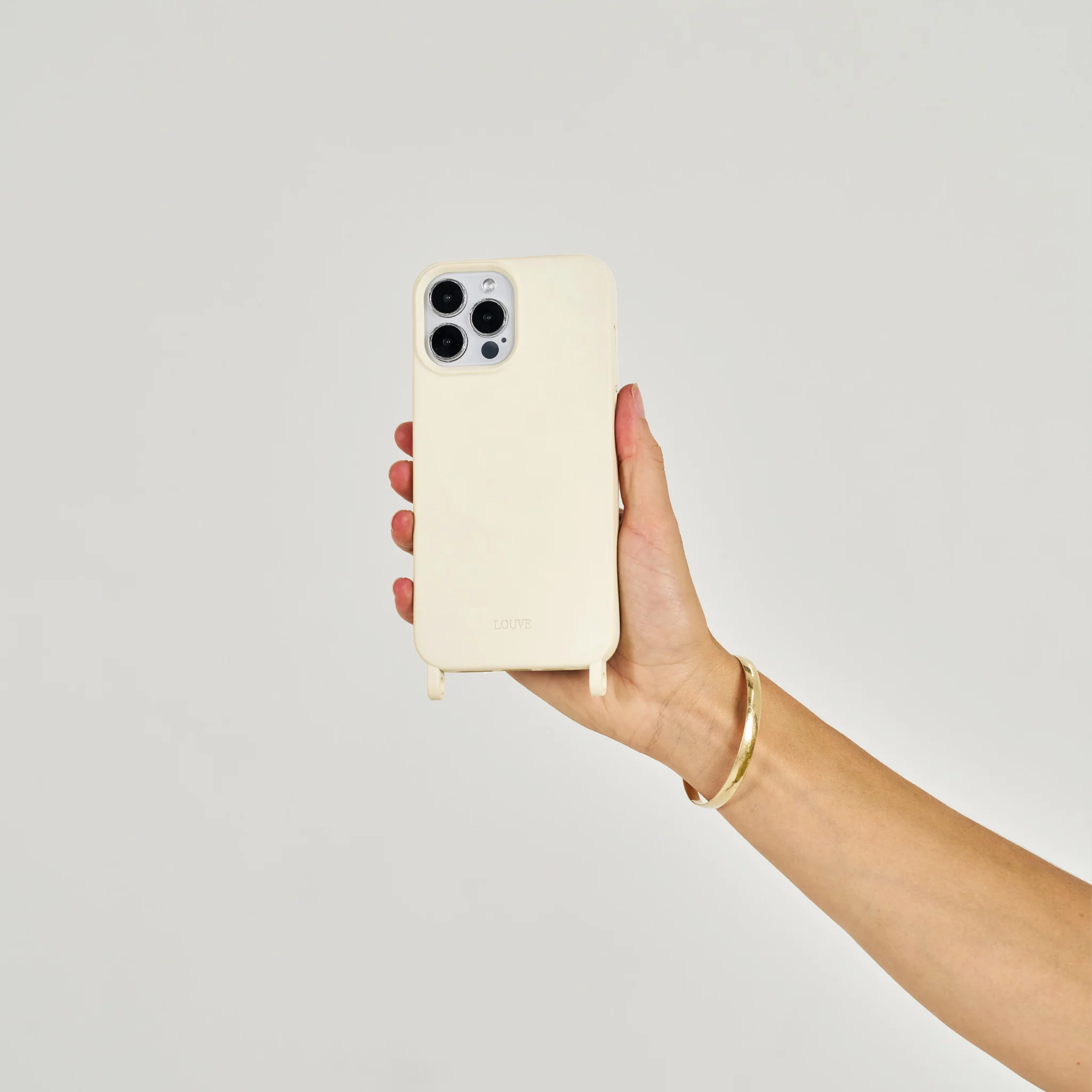 Coconut Off-White Phone Case + Latte Lanyard - Image 5