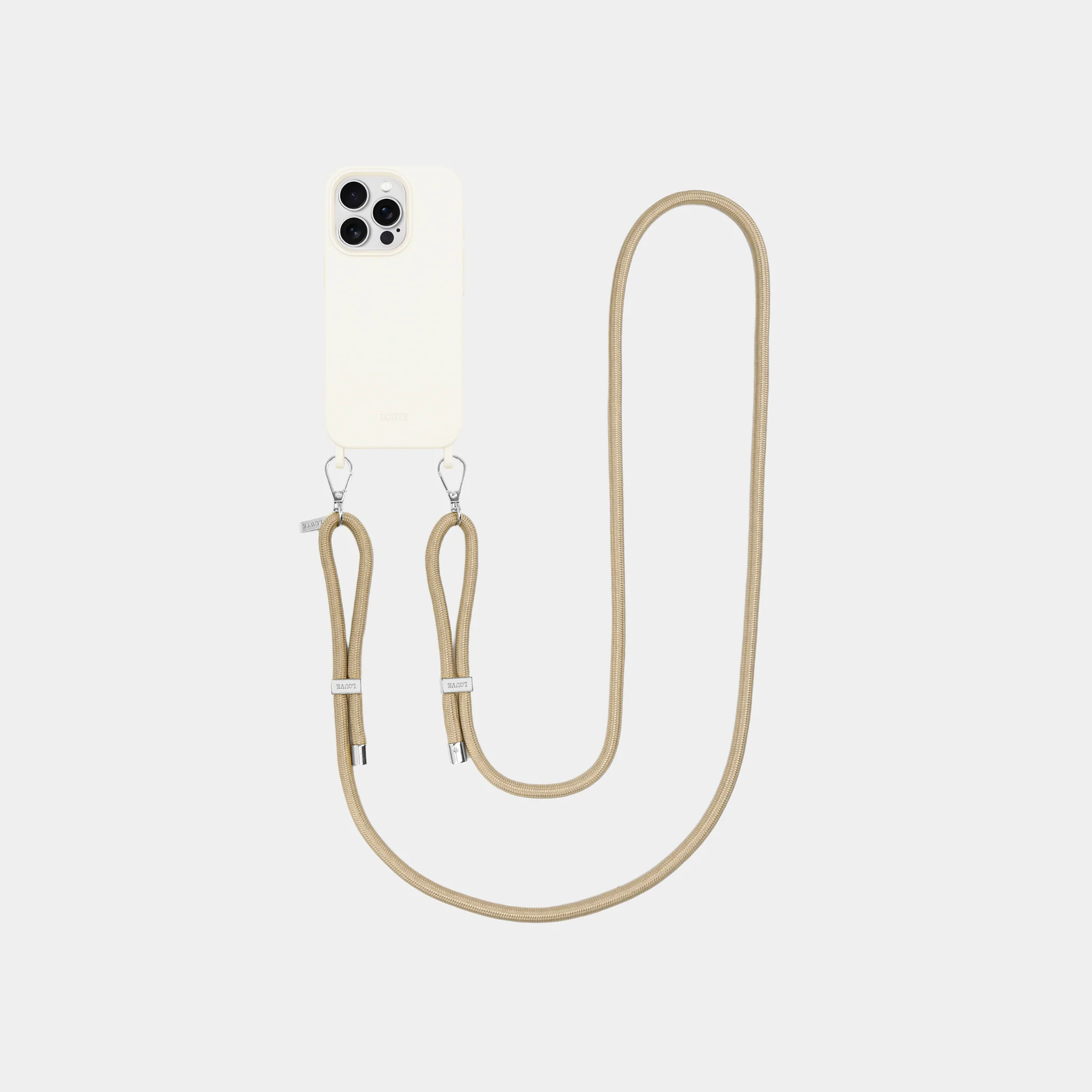 Coconut Off-White Phone Case + Bisque Beige Strap - Image 6