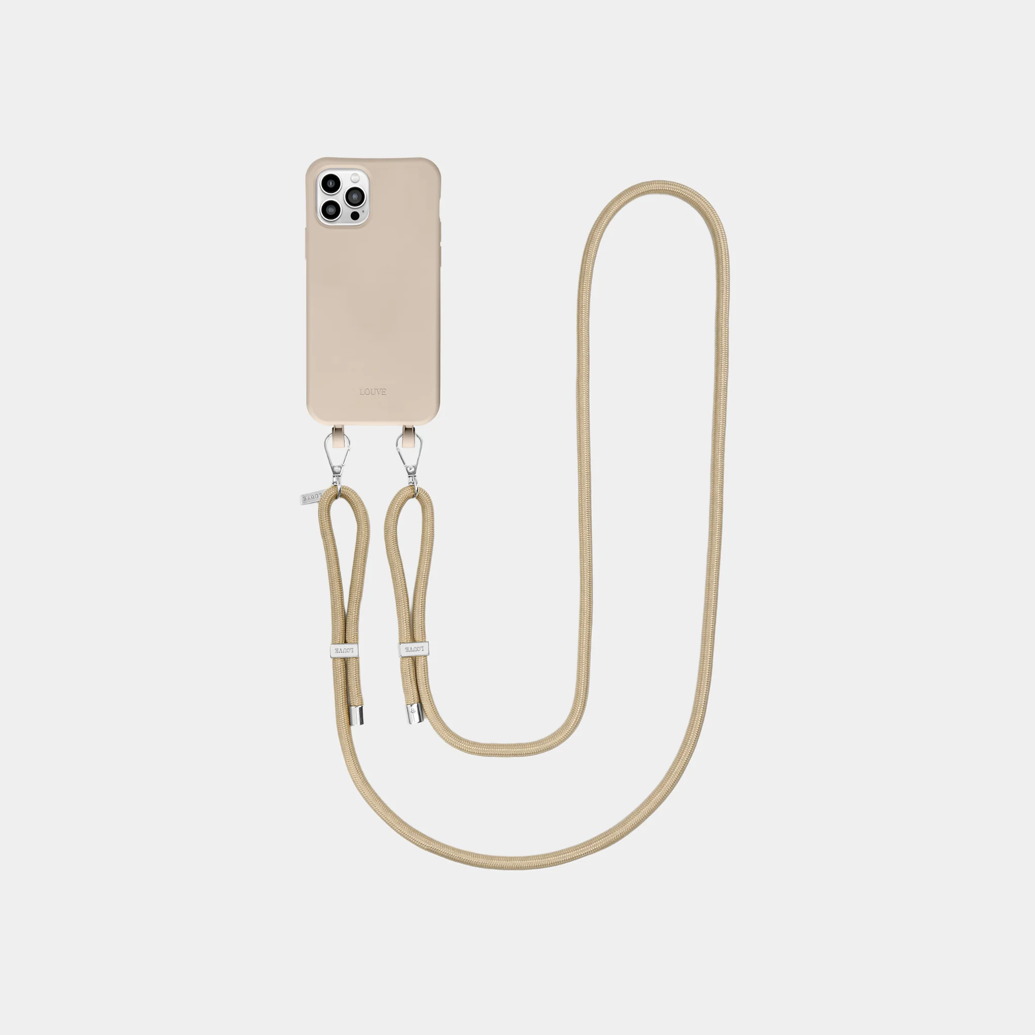 Beige Phone Case + Bisque Beige Strap - Image 13