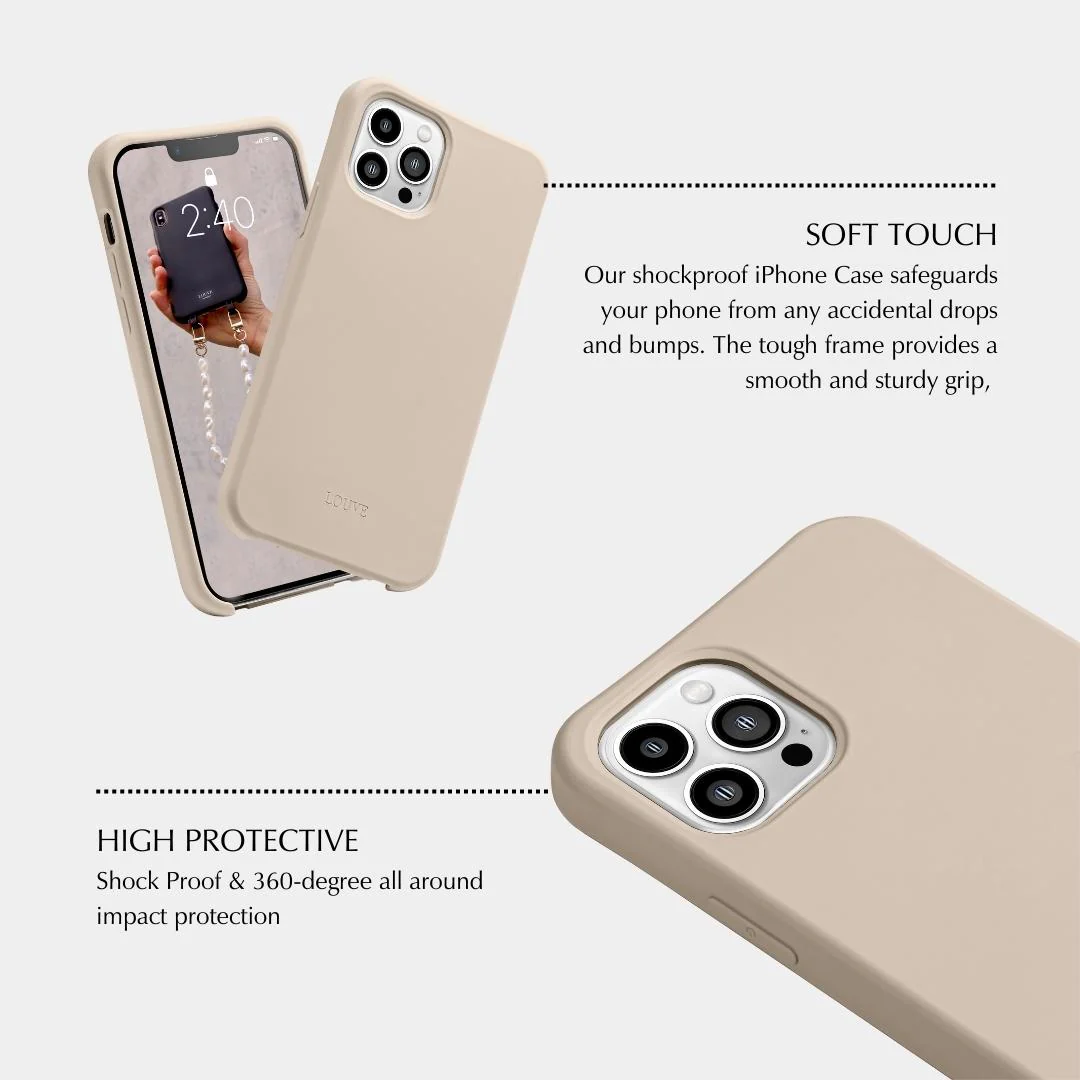 Beige Phone Case + Bodi Pearl Wristlet - Image 4