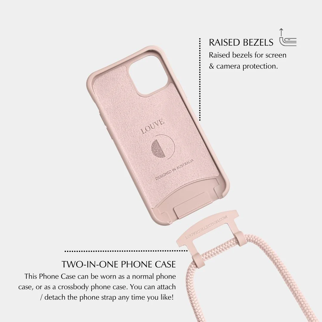 Dusty Pink Phone Case + Gaia Gold-Plated Wristlet  - Image 10