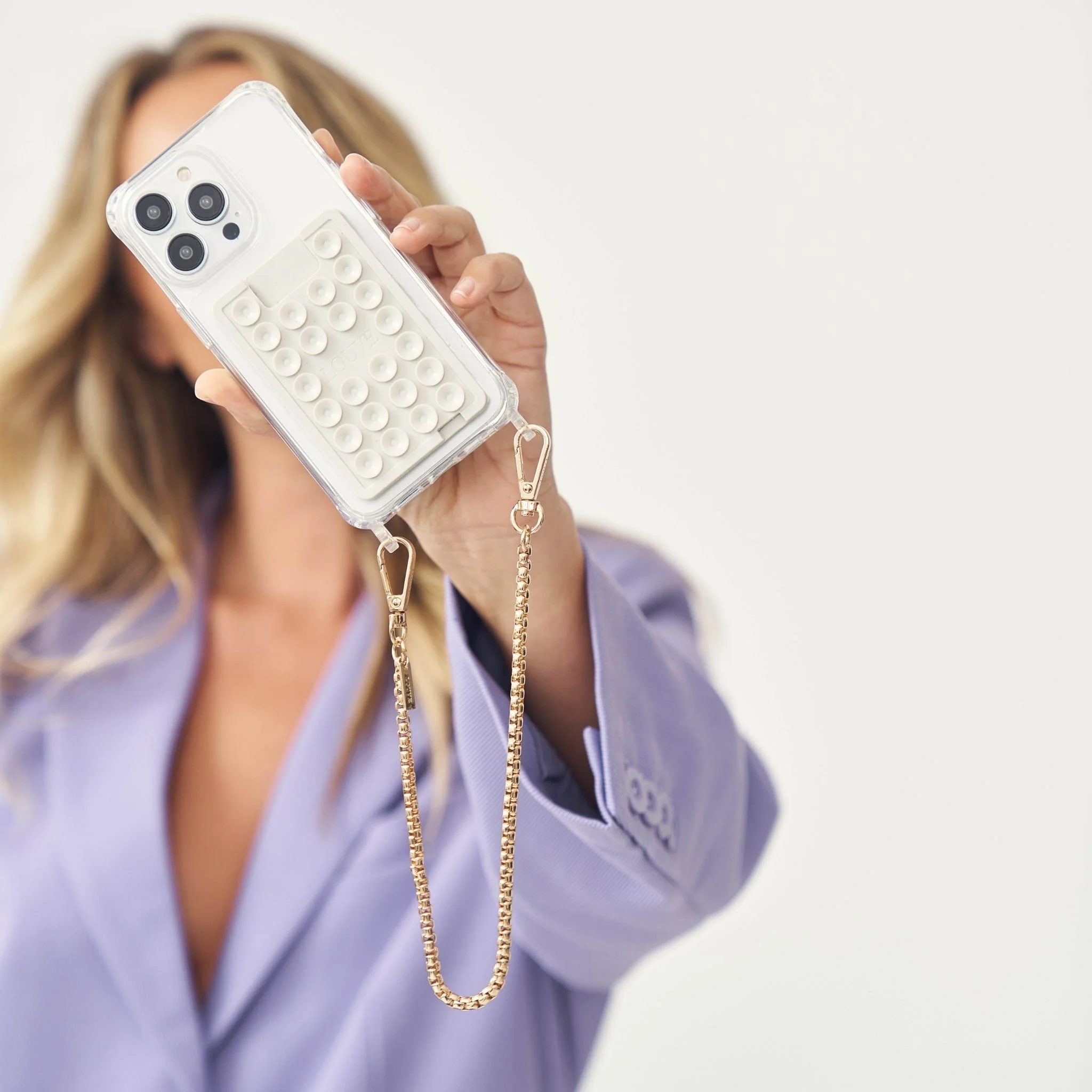 Gaia Gold-Plated Phone Wristlet - Image 14