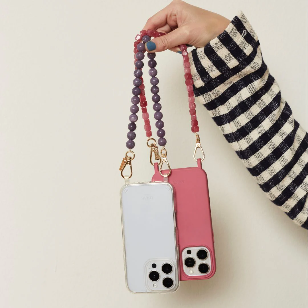 Hot Pink Phone Case + Paradise Wristlet - Image 11
