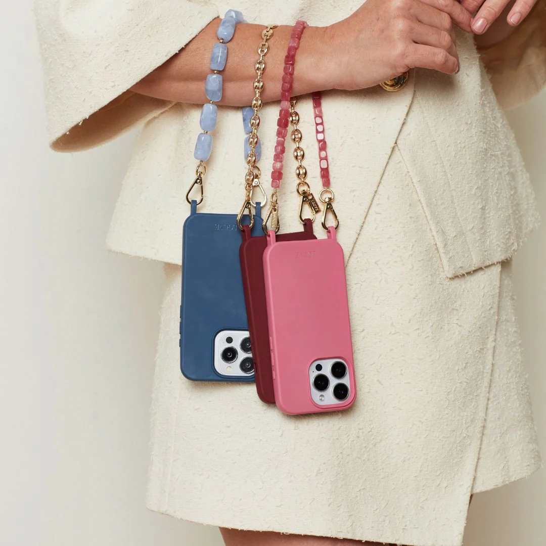 Hot Pink Phone Case + Paradise Wristlet - Image 4