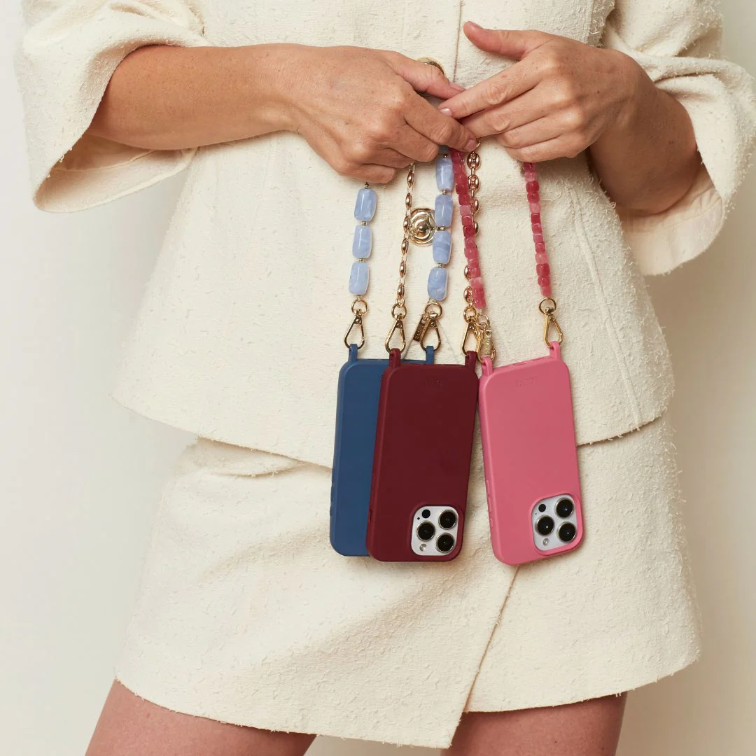 Hot Pink Phone Case + Paradise Wristlet - Image 6