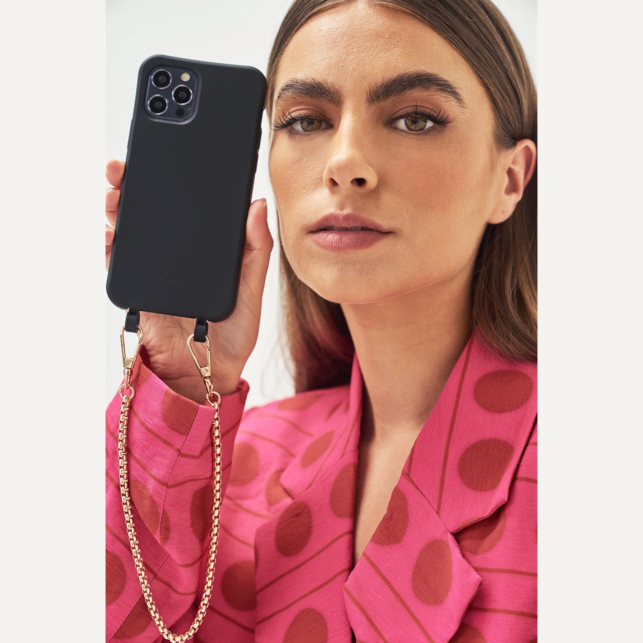 Black Phone Case + Gaia Gold-Plated Wristlet - Image 19