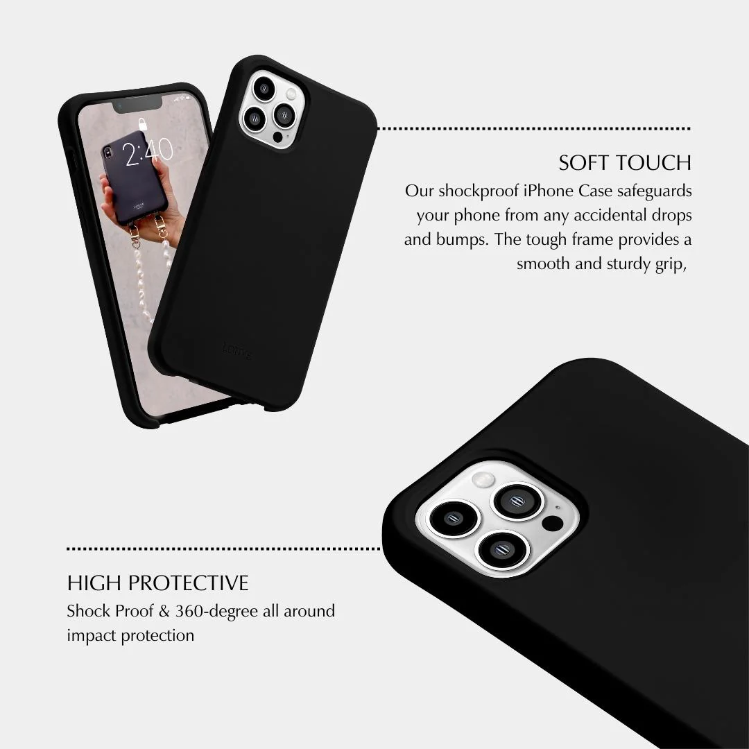 Black Phone Case + Marrakech Crossbody Strap - Image 10