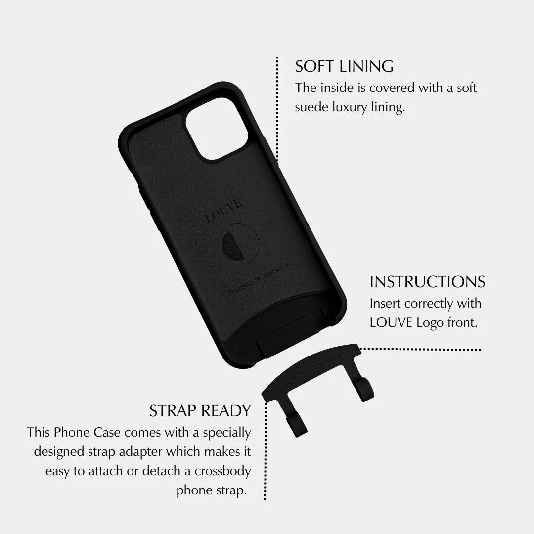 Black Phone Case + Pearl Wristlet  - Image 12