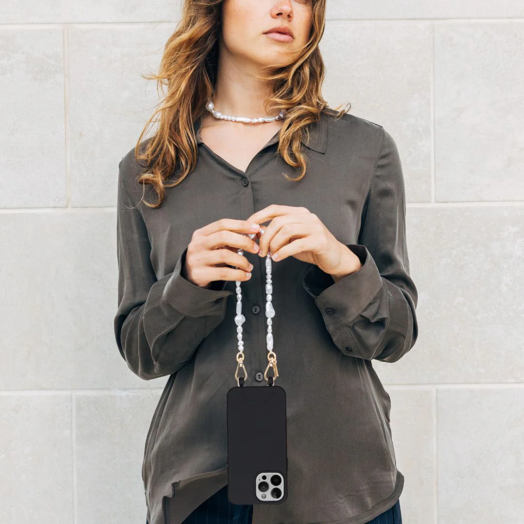 Moon Pearl Phone Wristlet - Image 6
