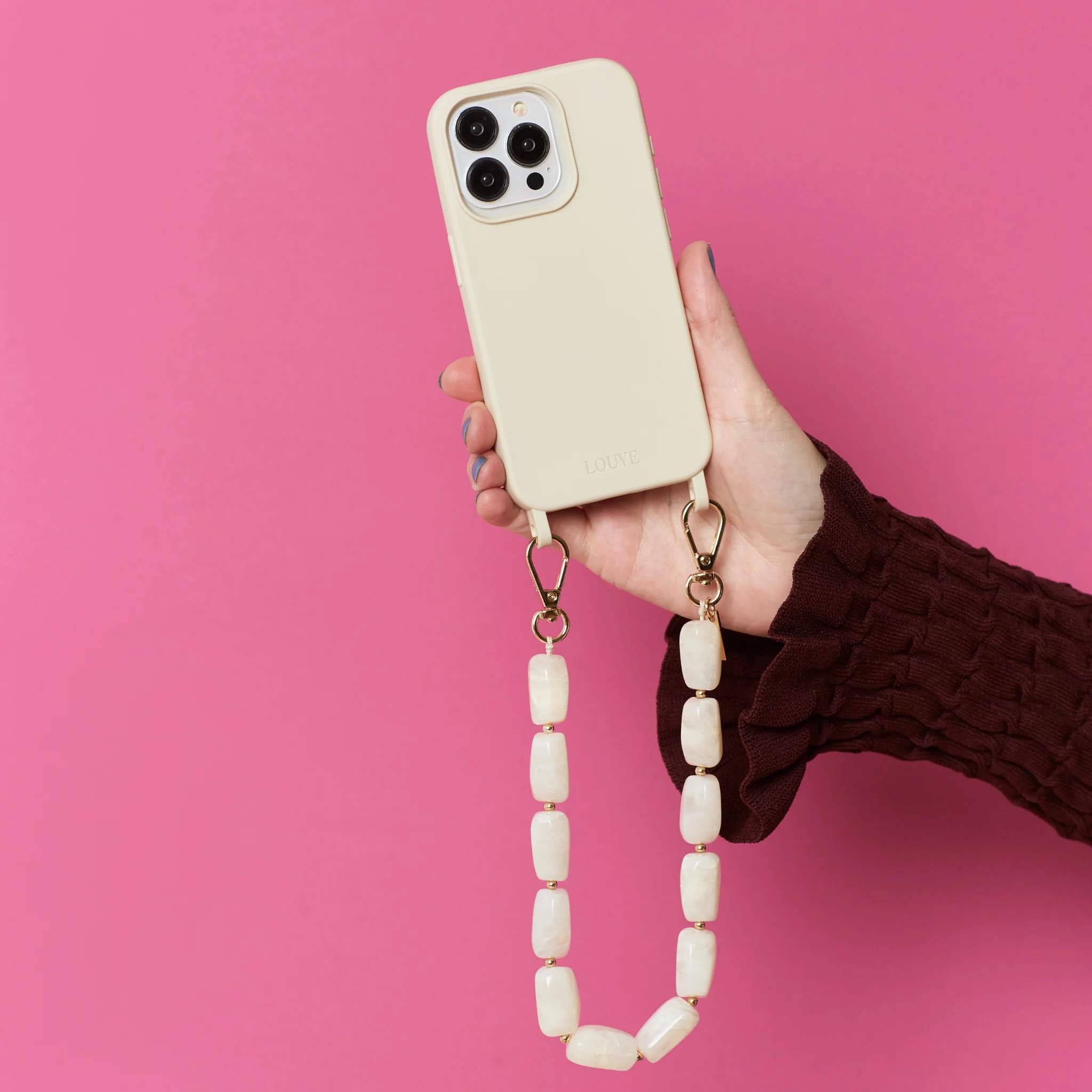 Abbey Beads Wristlet | Off-White - Image 8