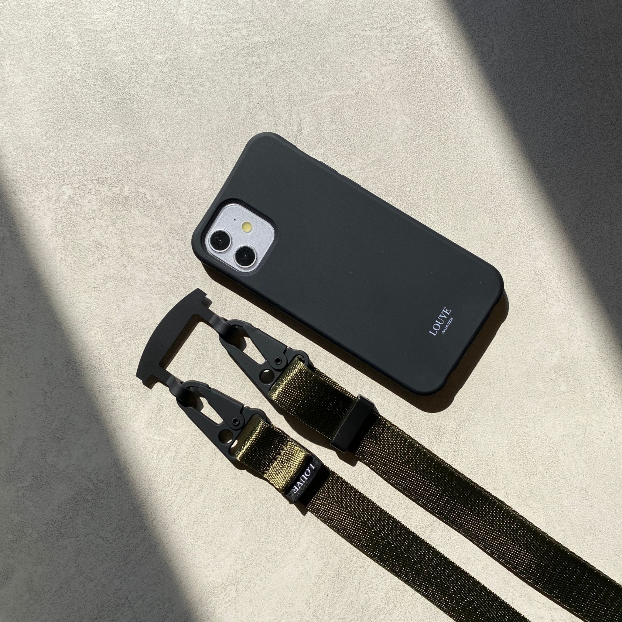 Olive Green Crossbody Phone Lanyard - Image 29