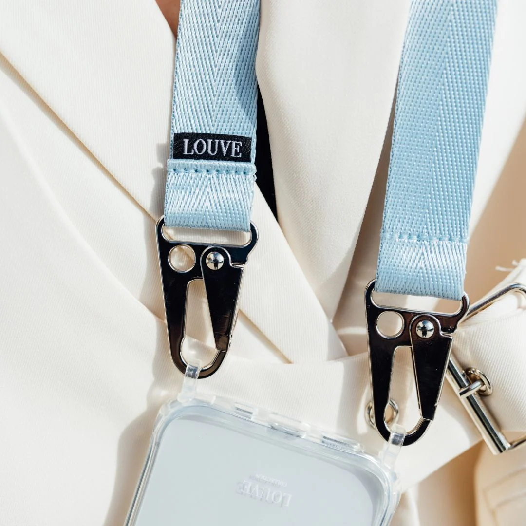 Pale Blue Phone Belt - Image 4