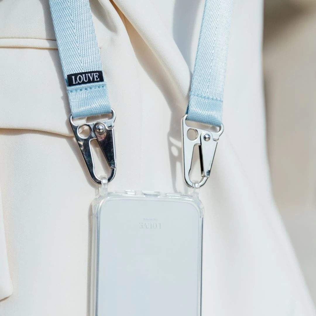 Pale Blue Phone Belt - Image 5