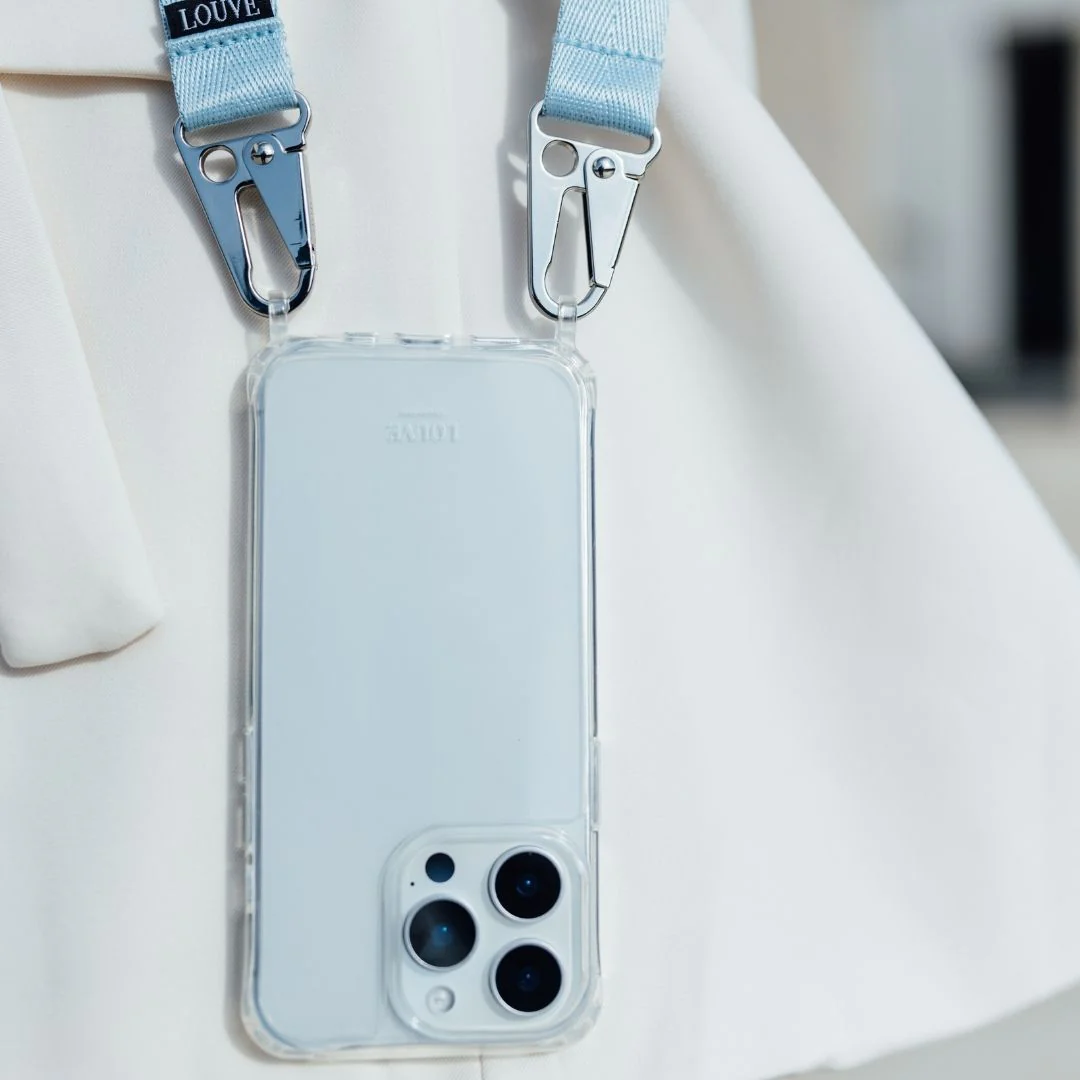 Pale Blue Phone Belt - Image 6