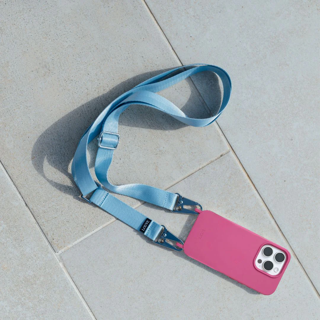 Pale Blue Phone Belt - Image 7