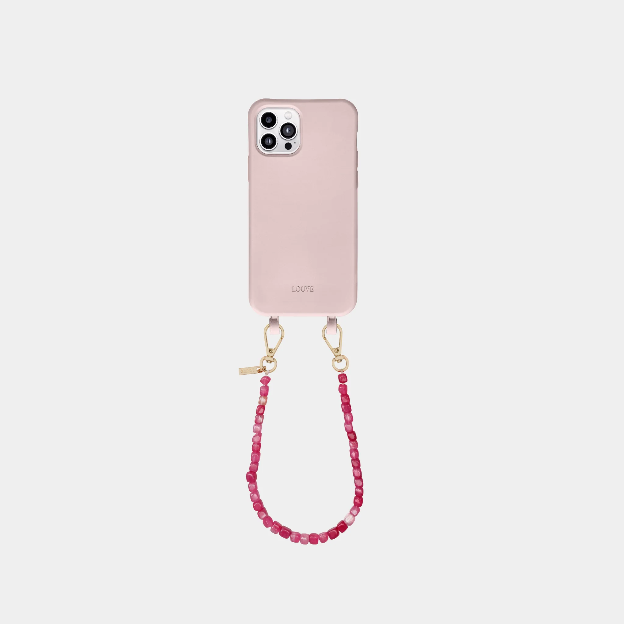 Dusty Pink Phone Case + Paradise Wristlet