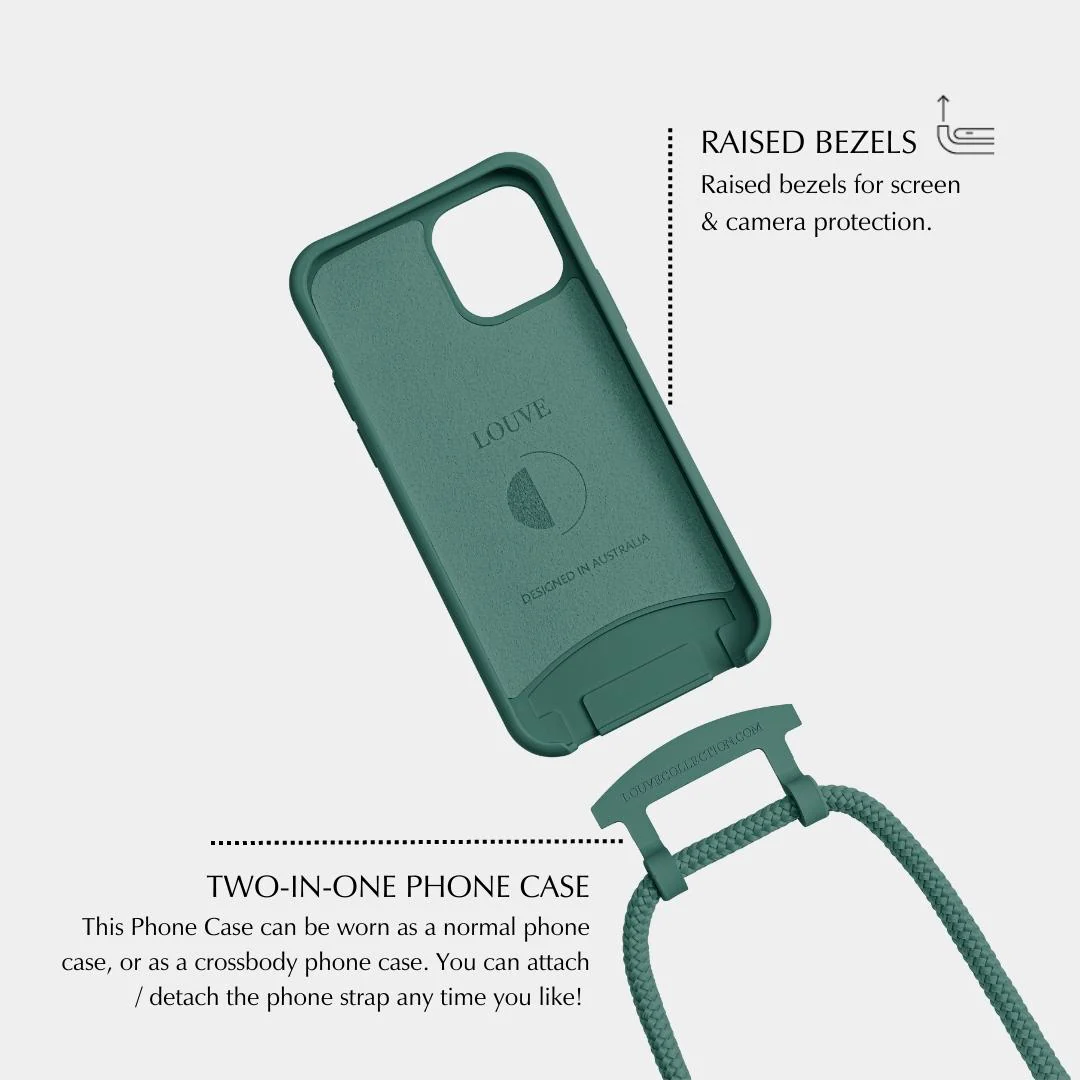 Pine Green Phone Case + Ava Chain - Image 5