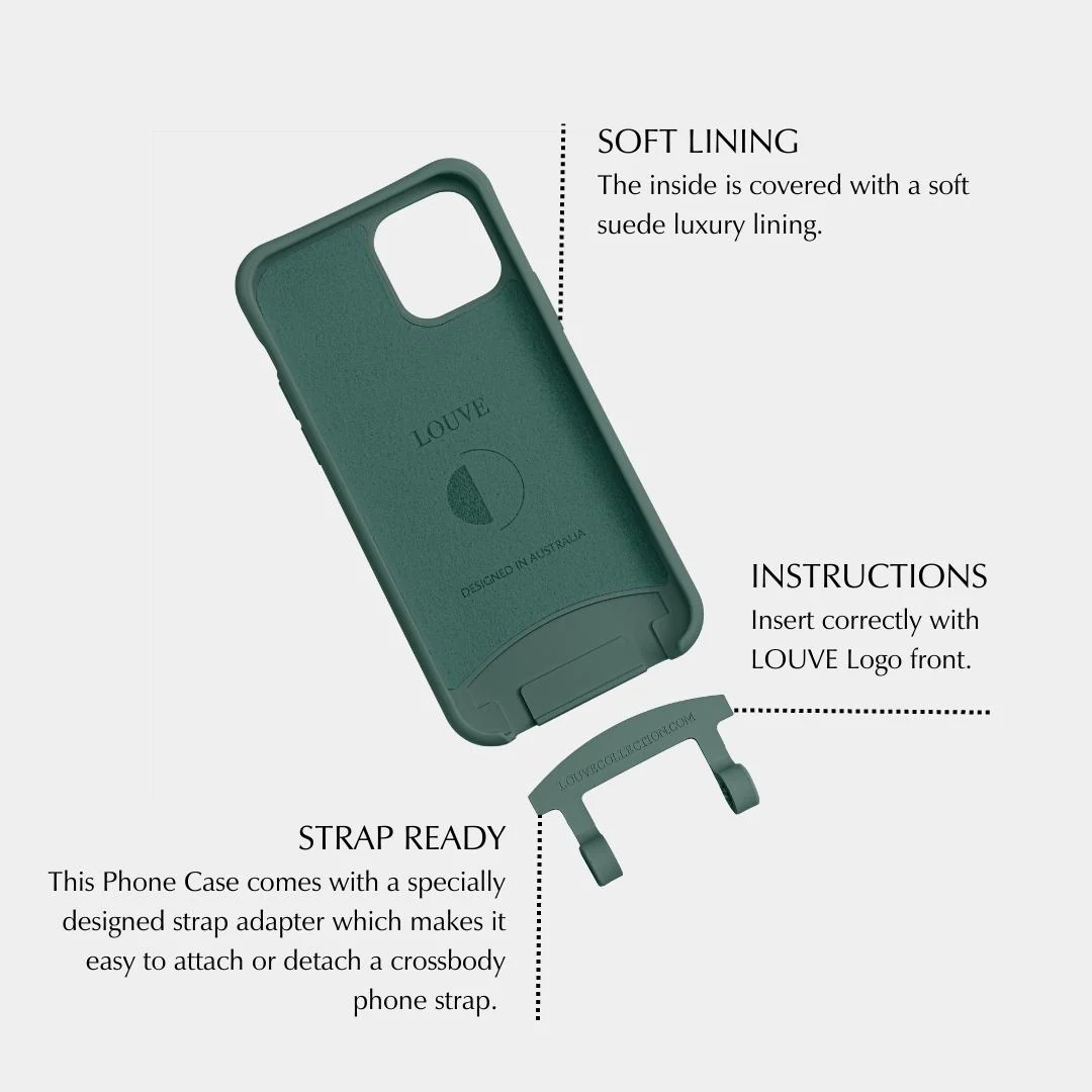 Pine Green Phone Case + Ava Chain - Image 6
