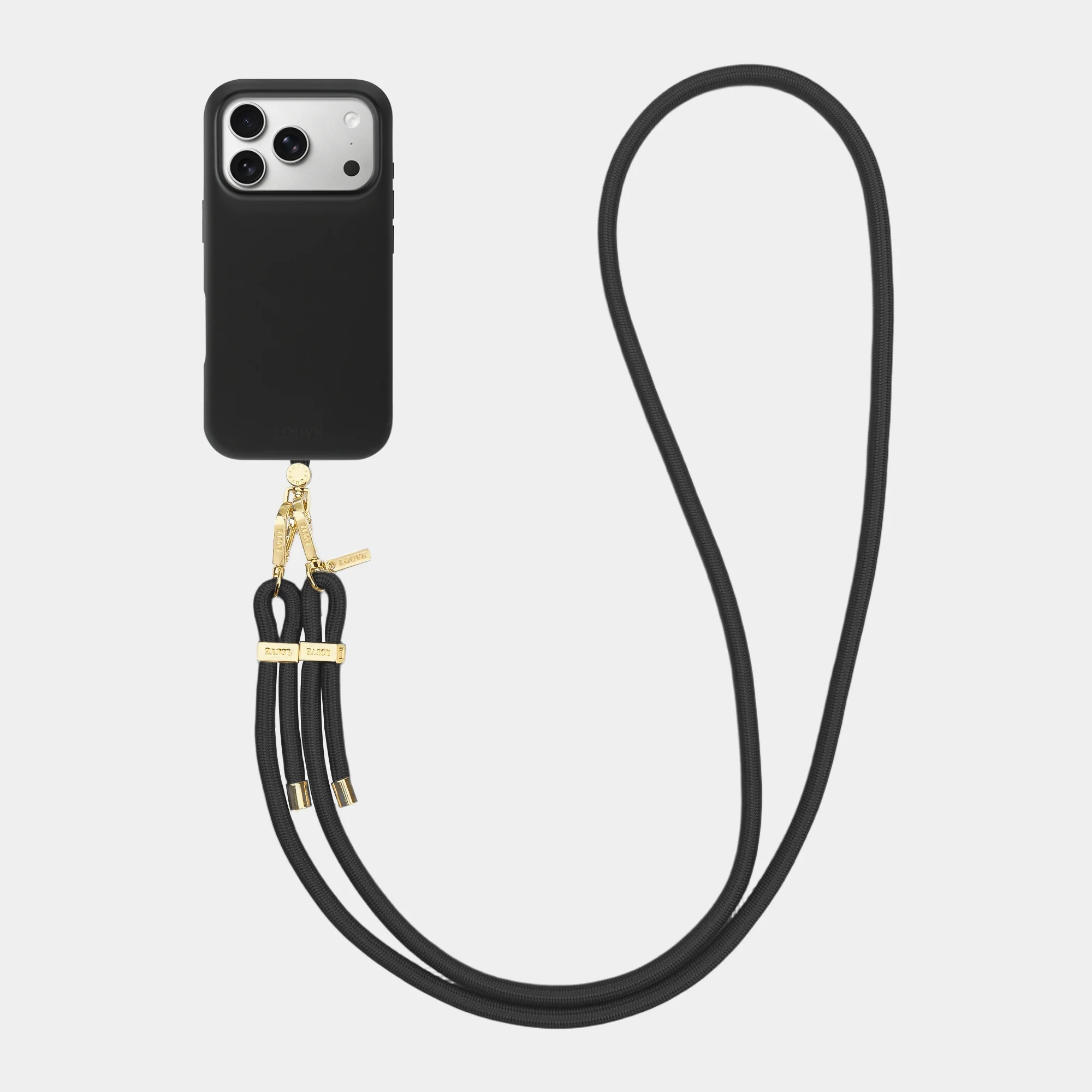 Silicone Black Case + Universal Patch + Mystique Black Strap