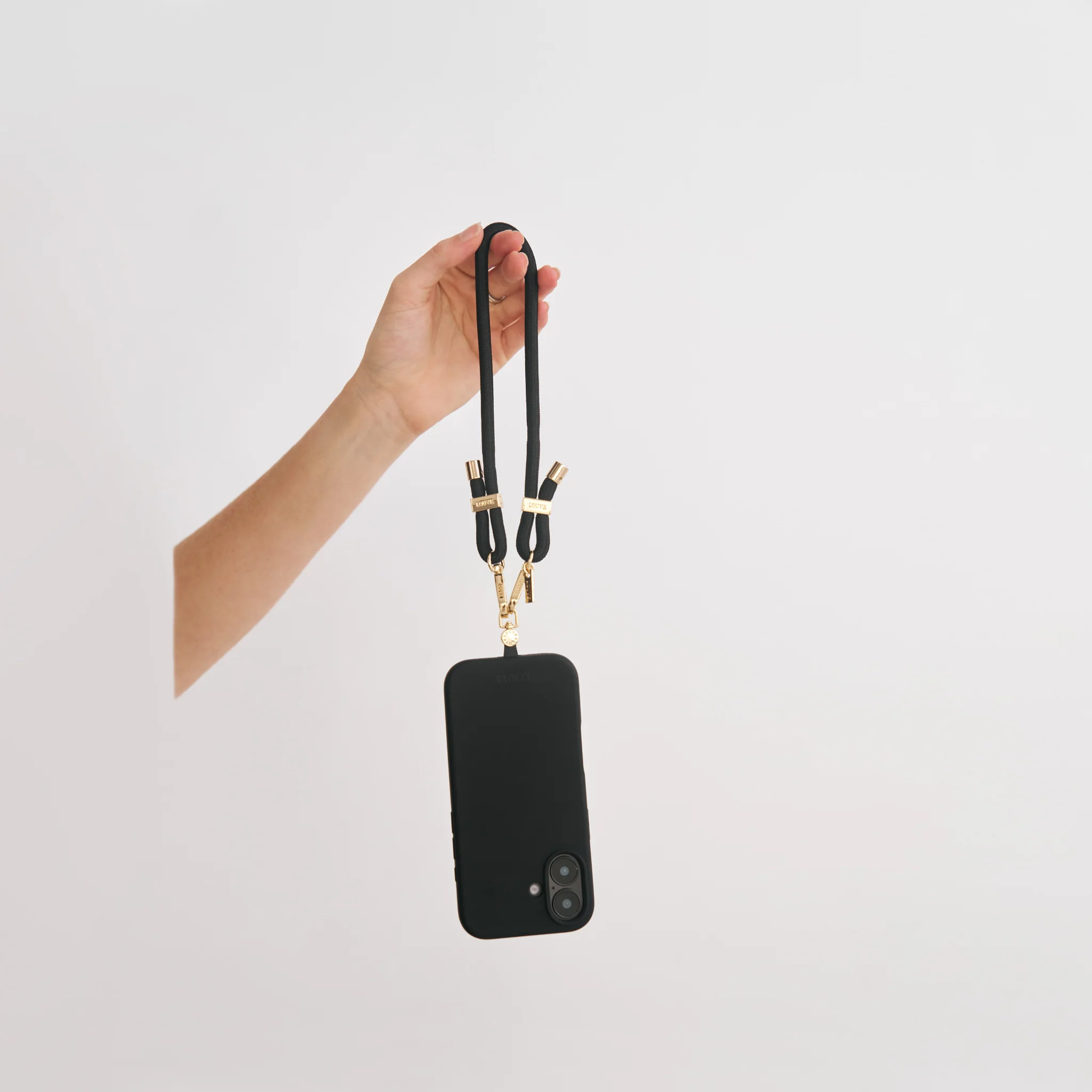 Silicone Black Case + Universal Patch + Mystique Black Wristlet - Image 2