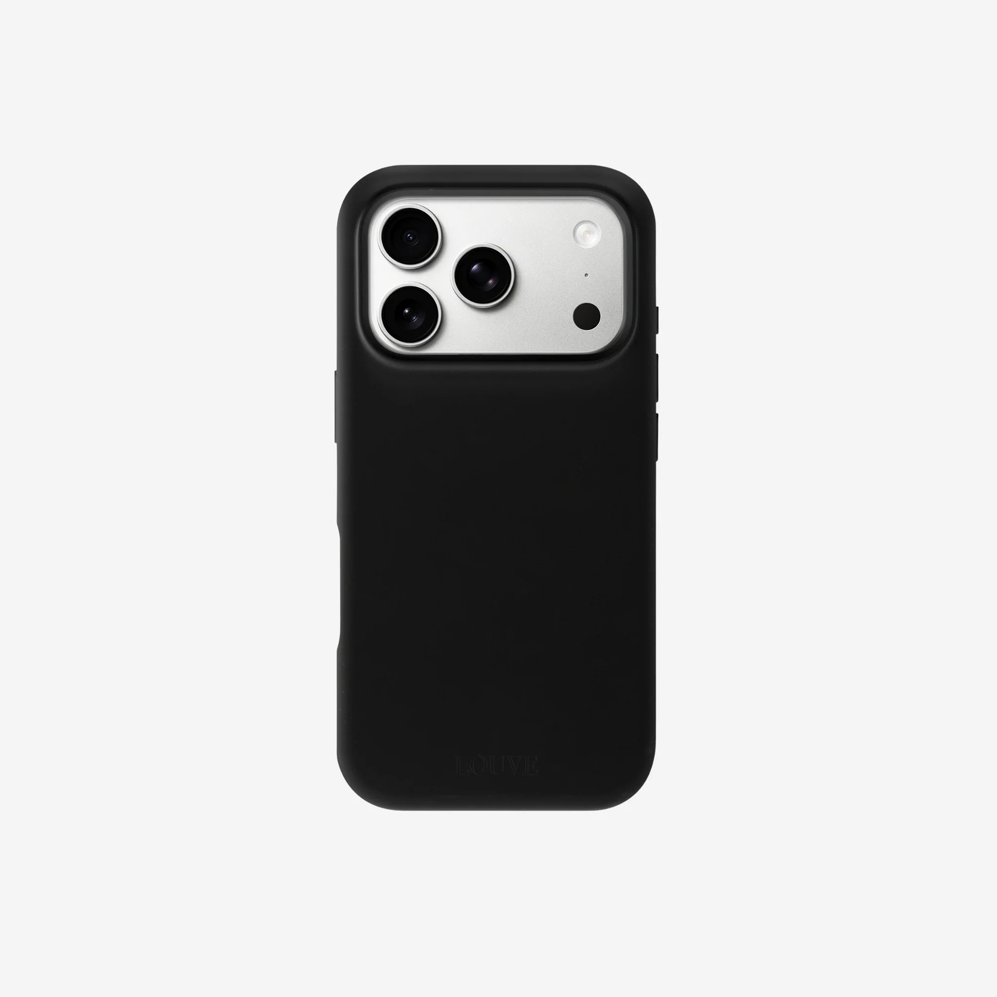 Silicone Black Phone Case