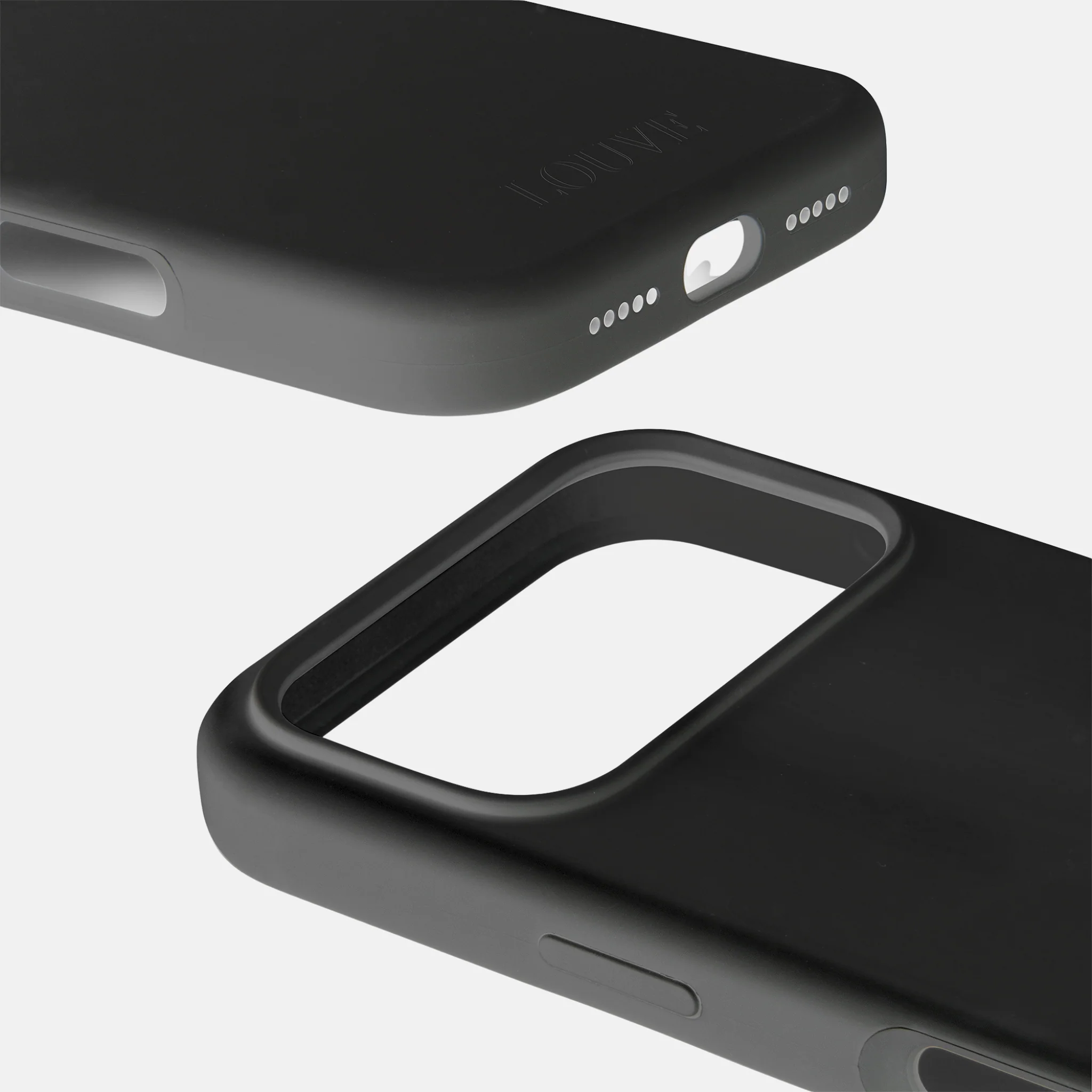 Silicone Black Phone Case - Image 3