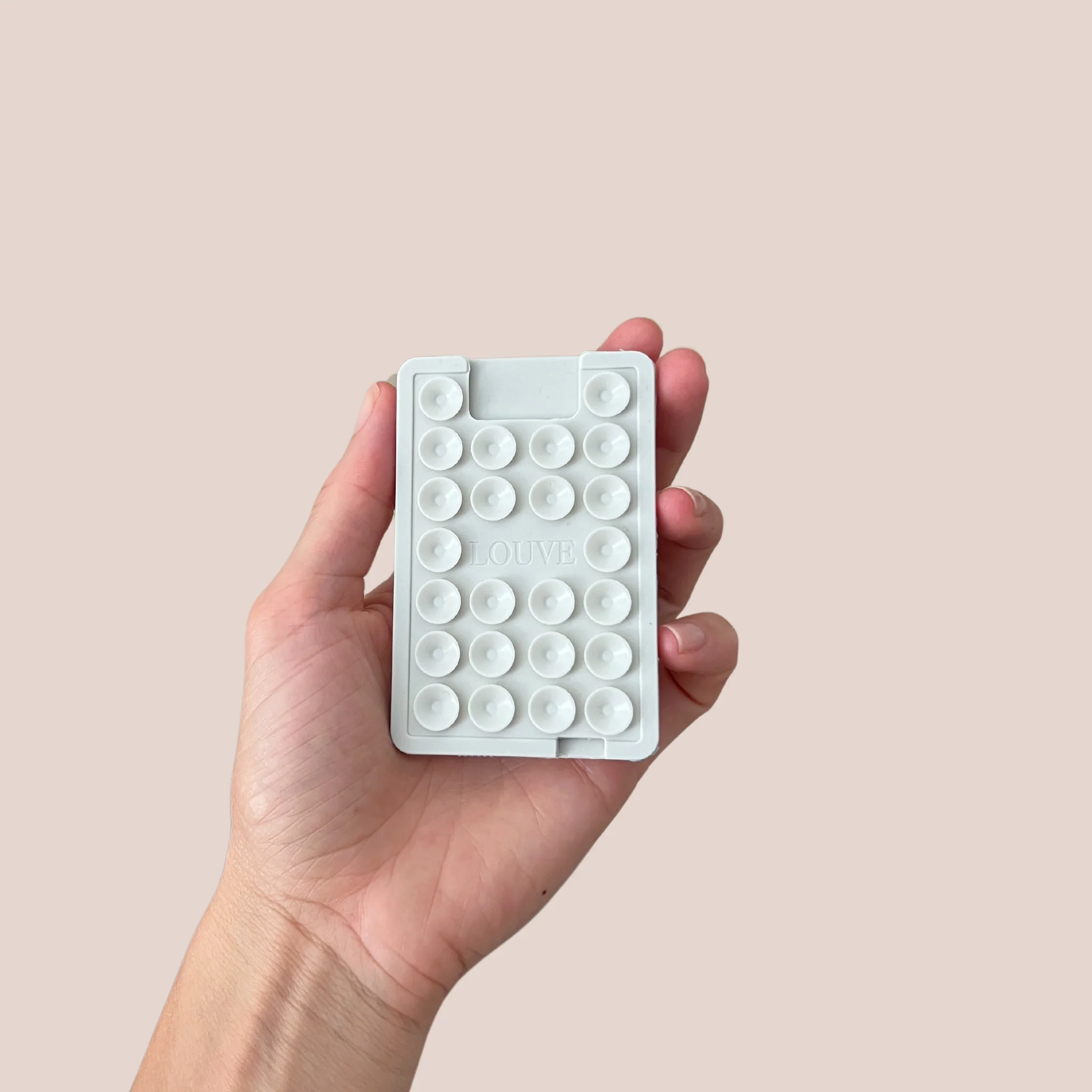 Suction Plate Phone Mount (With Card Holder) | Coconut - Image 9