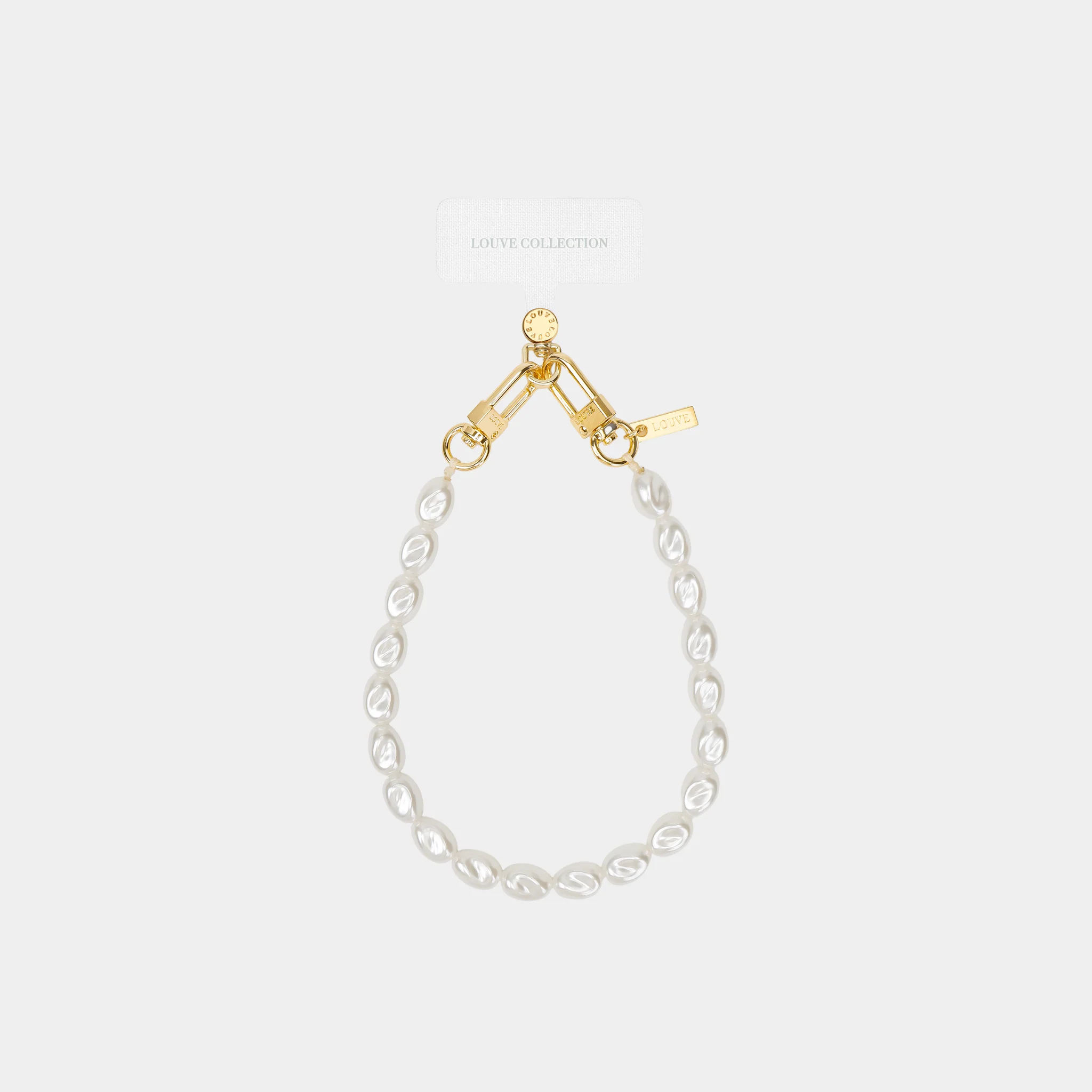 Universal Phone Strap Connector + Pearl Wristlet - Image 6